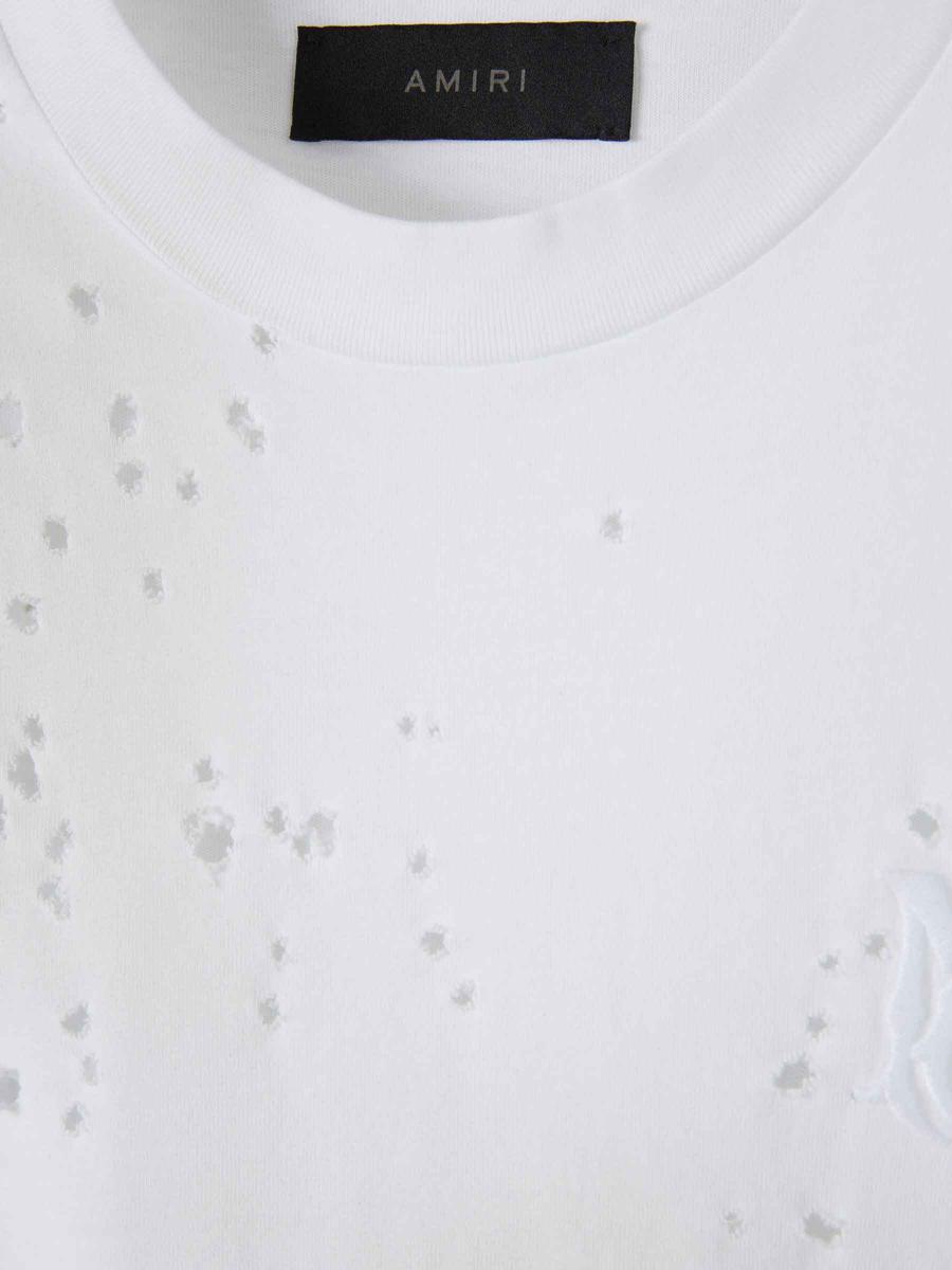 Amiri hagelgevär bomulls-T-shirt