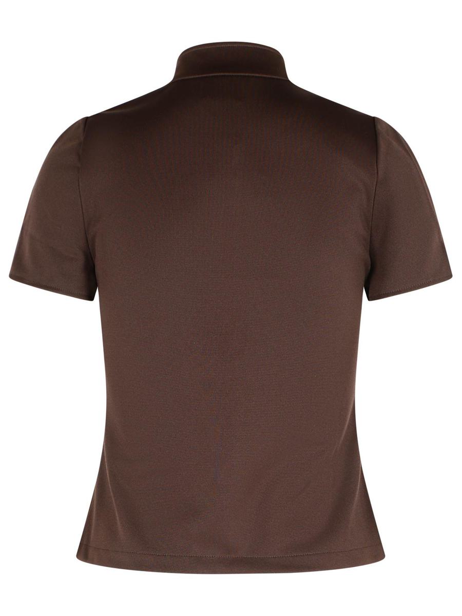 Courrèges brun polyester-t-shirt