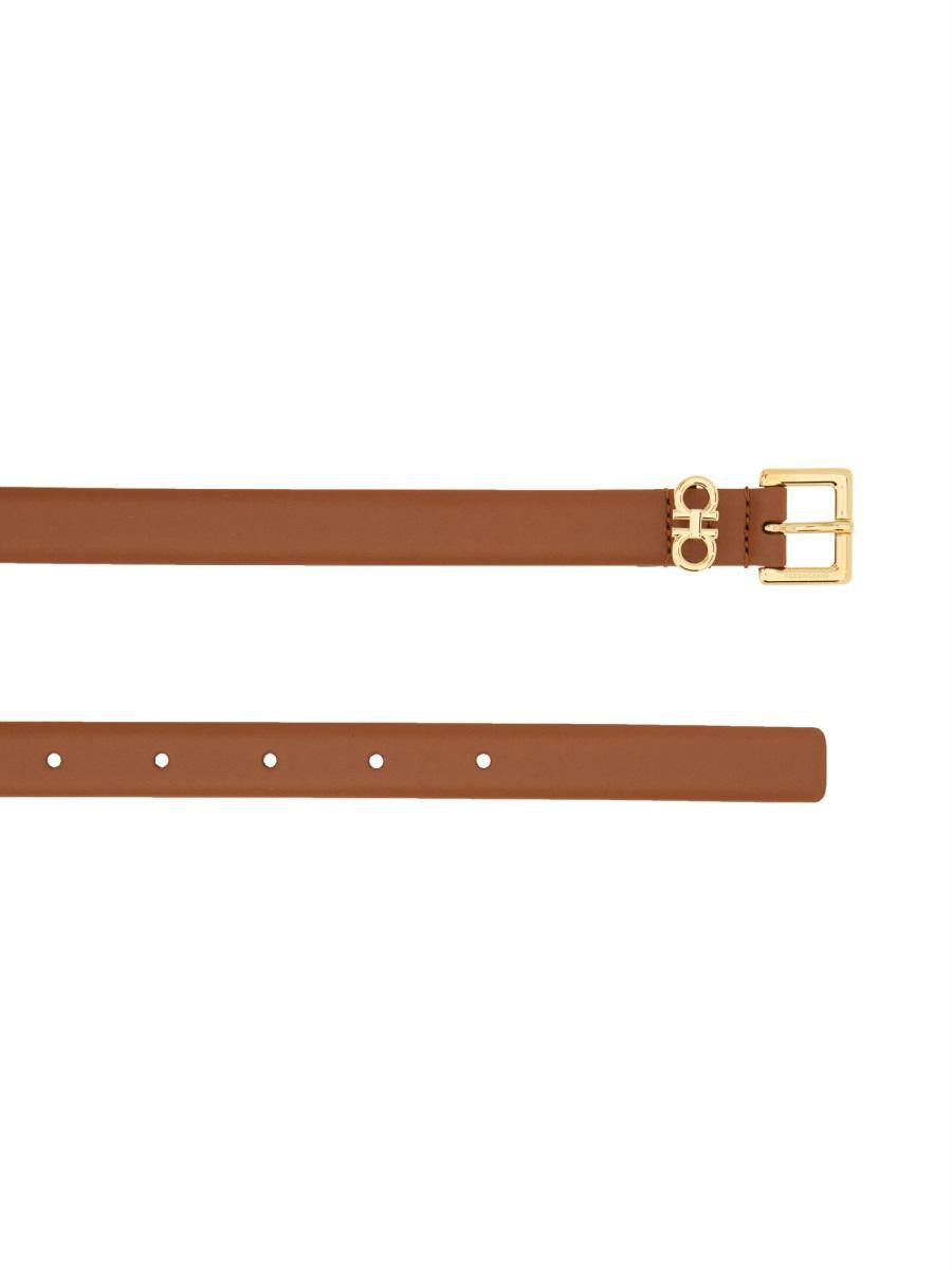 Salvatore Ferragamo Dubbelt "Hooks"-bälte