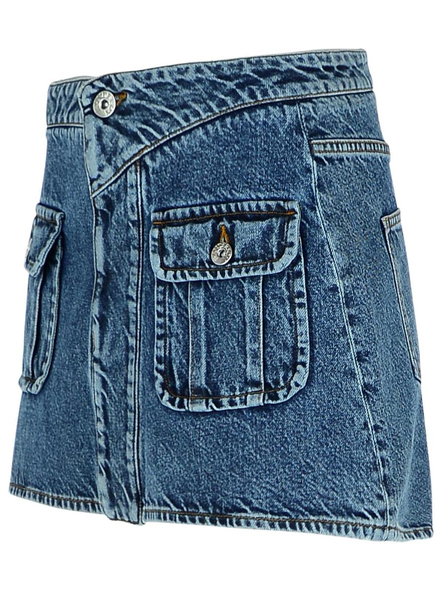 JW Anderson Blå Denim Minikjol