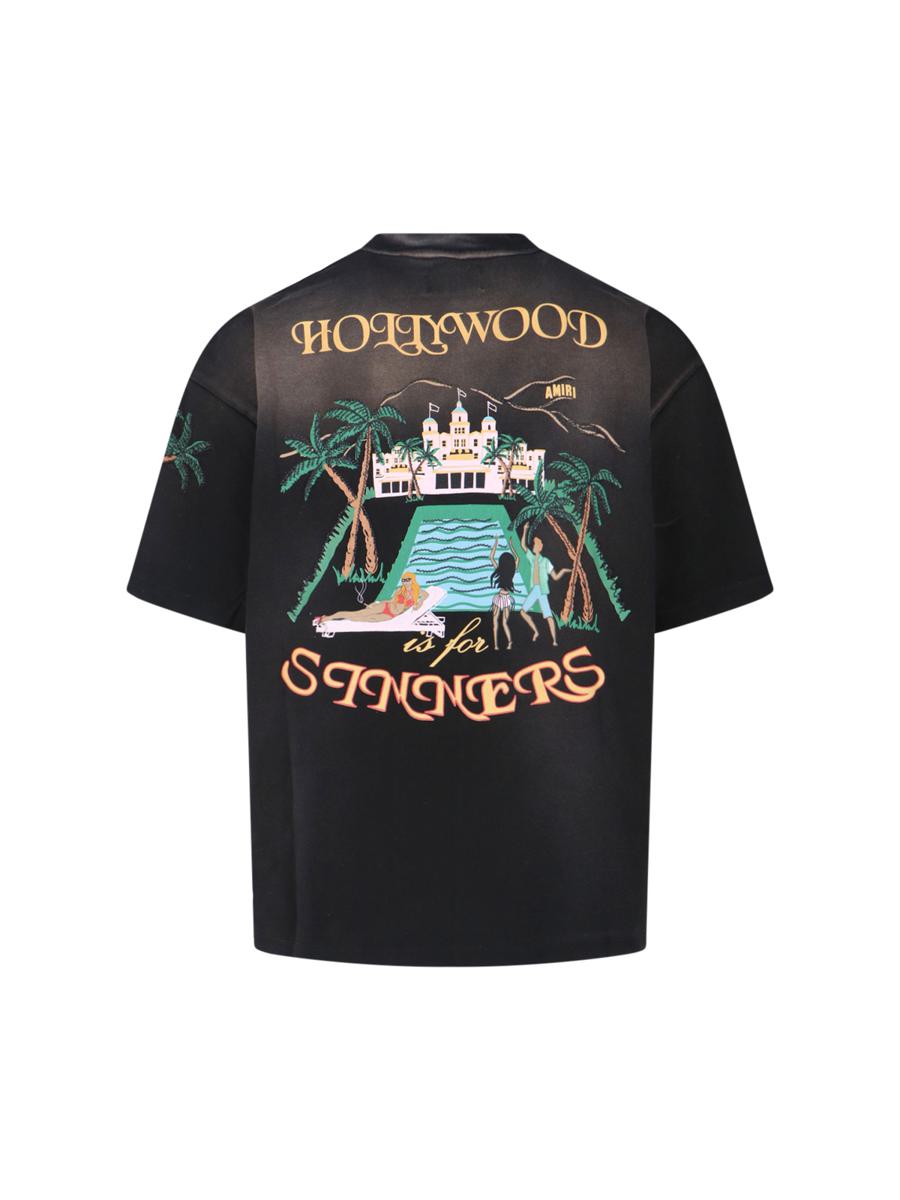 Amiri T-shirts och pikétröjor
