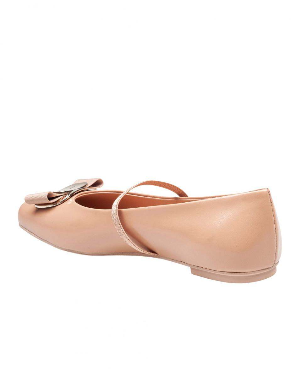 Salvatore Ferragamo mjuka ballerinaskor i läder