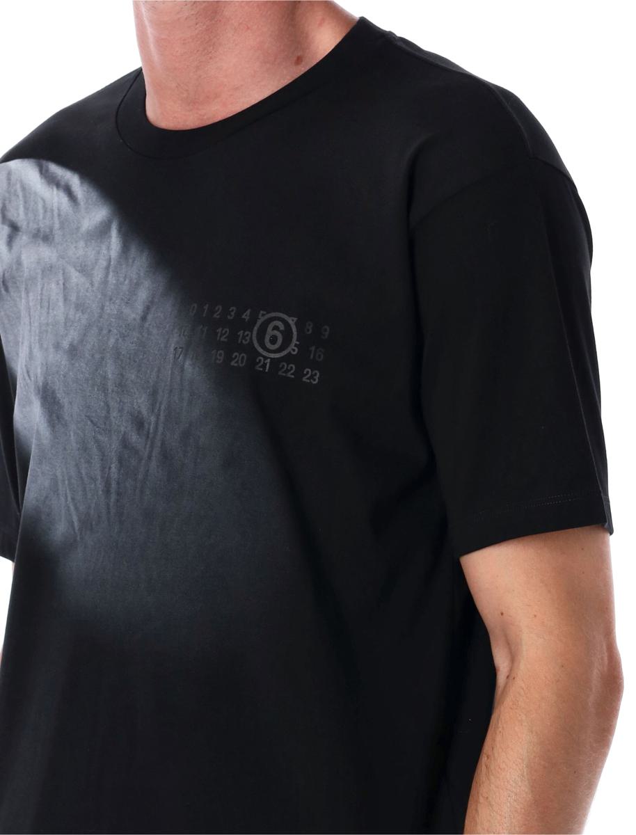 MM6 Maison Margiela Spotlight-tryckt bomullst-t-shirt