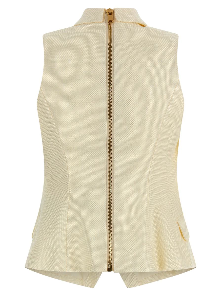 Balmain väst med guldmynt