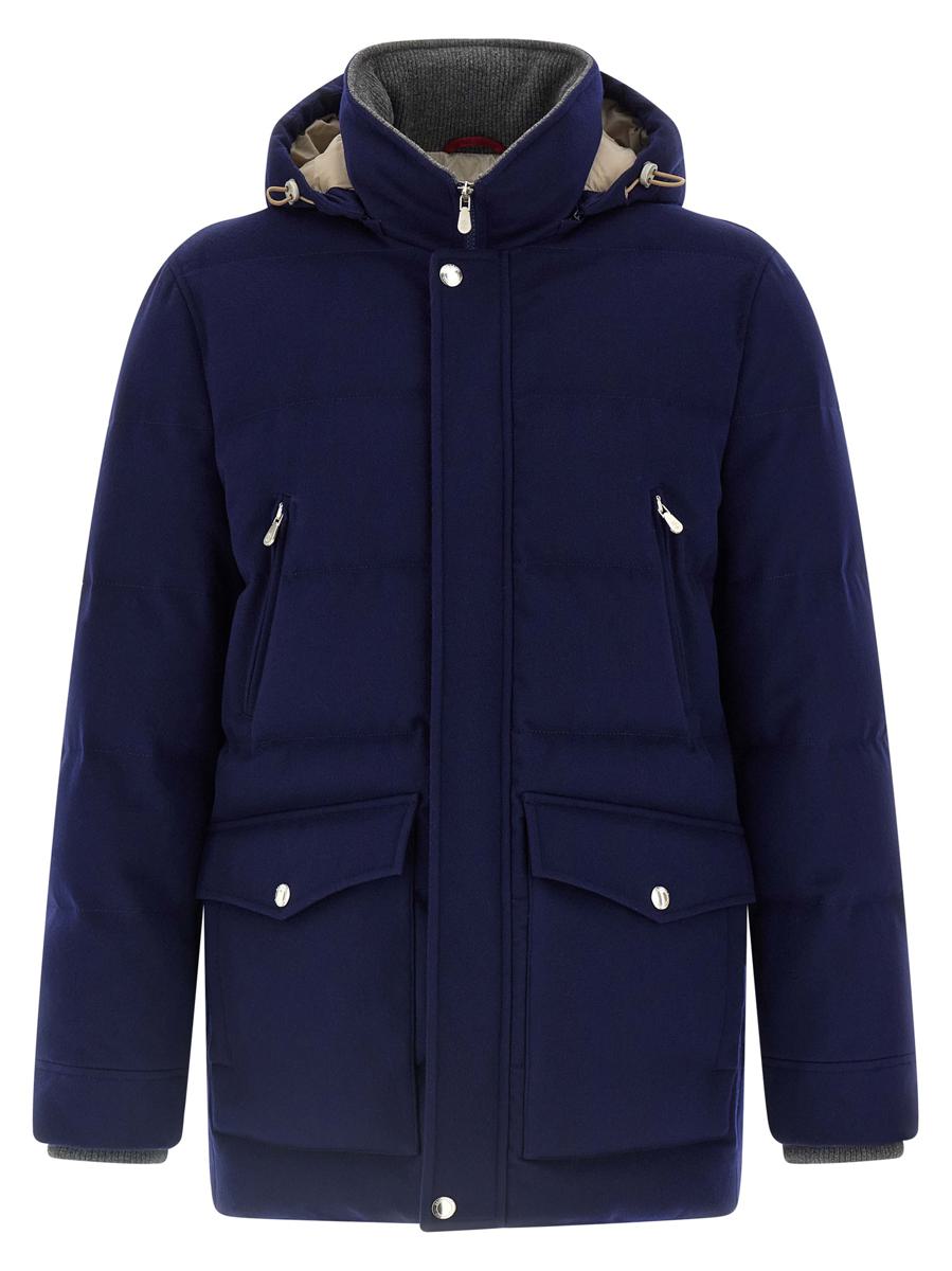 Brunello Cucinelli Flanell dunjacka