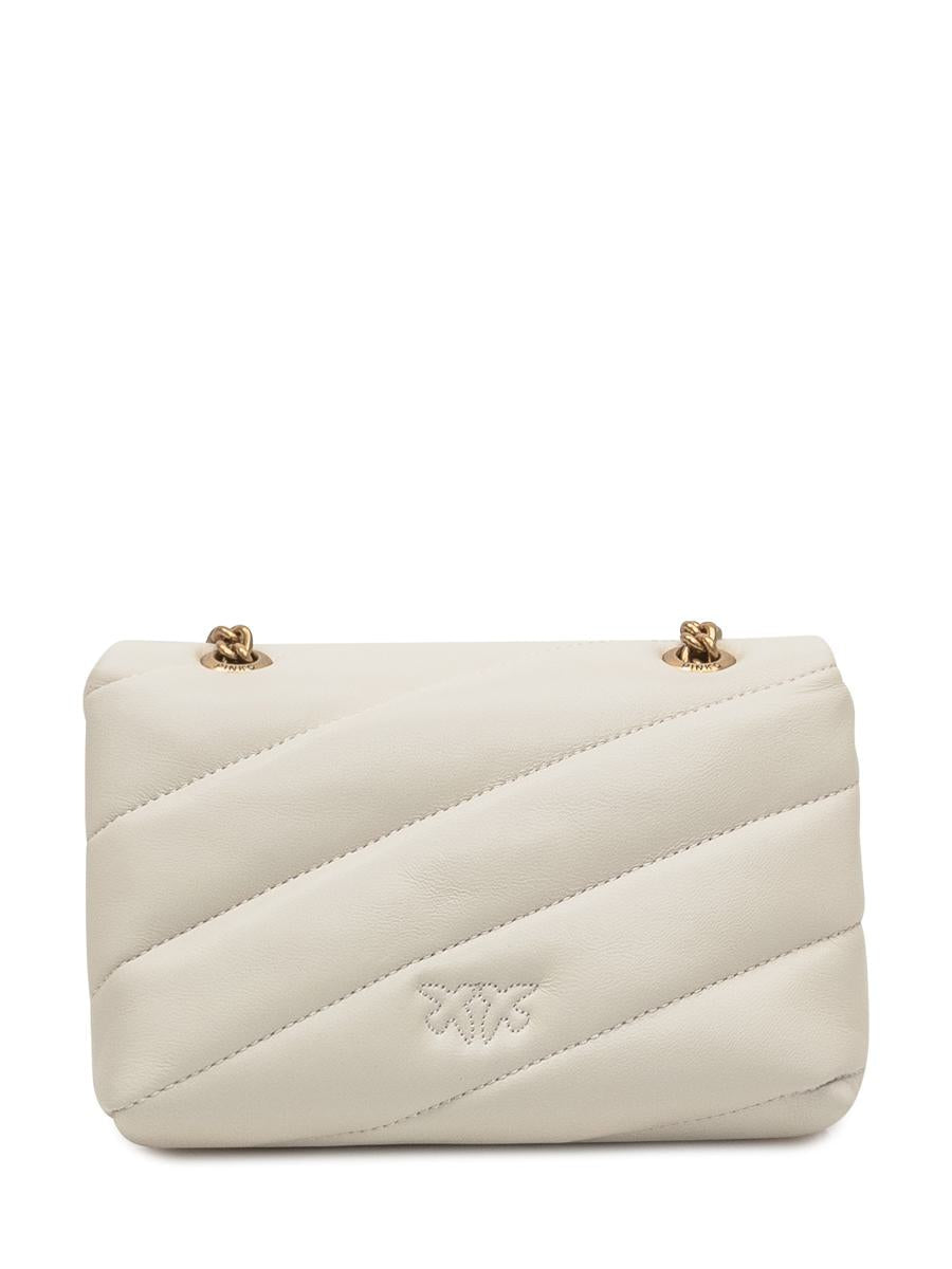 Pinko Pinko Love Mini Puffväska i Läder