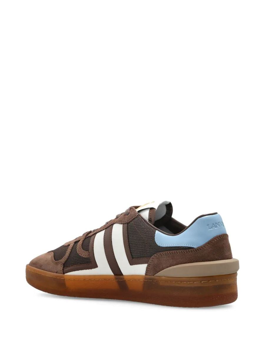 Lanvin "Clay" Sneakers med genomskinlig sula