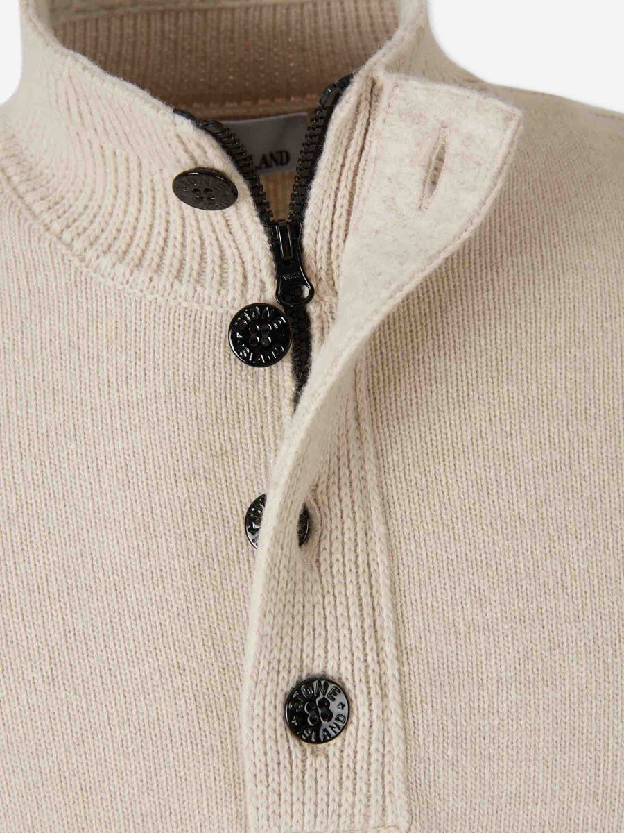 Stone Island-tröja med hög krage