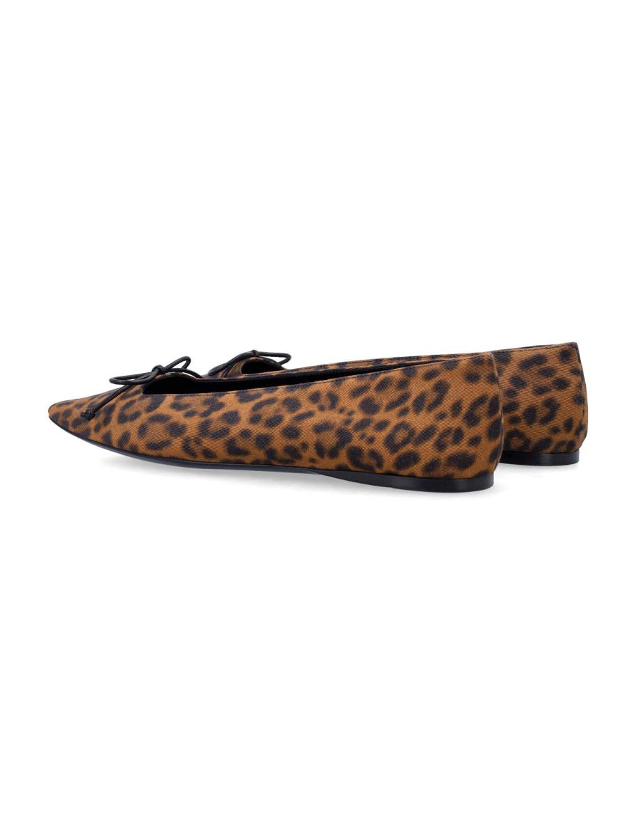 Saint Laurent Poppy Ballerinas