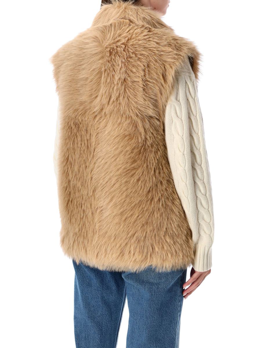 Urbancode Vändbar fuskpäls Gilet