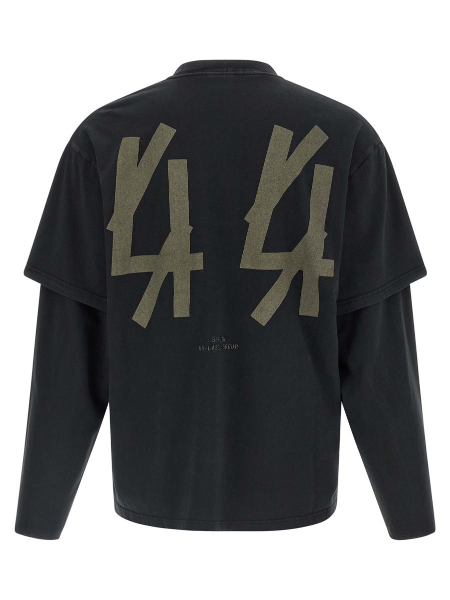 M44 Label Group T-shirt med dubbelärm