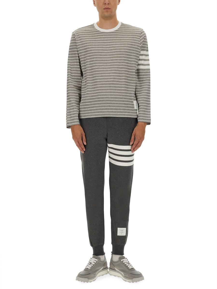 Thom Browne randig t-shirt