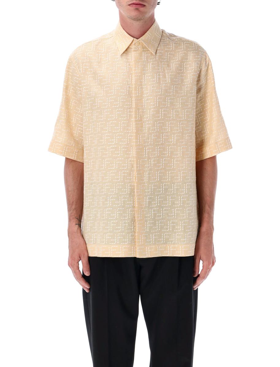 Fendi Ff Jacquardskjorta