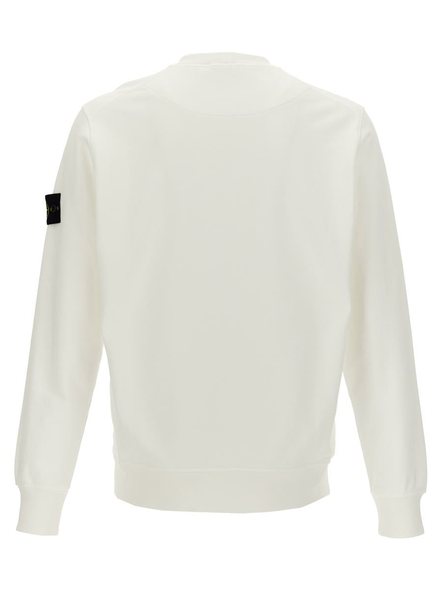 Stone Island-tröja med logotypmärke