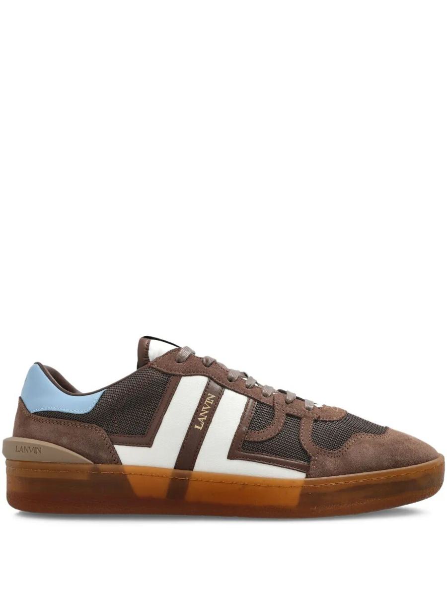 Lanvin "Clay" Sneakers med genomskinlig sula