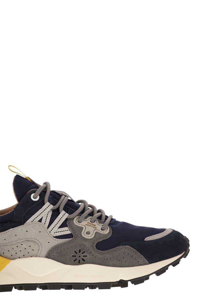 Flower Mountain Yamano 3 - Sneakers i mocka och tekniskt tyg