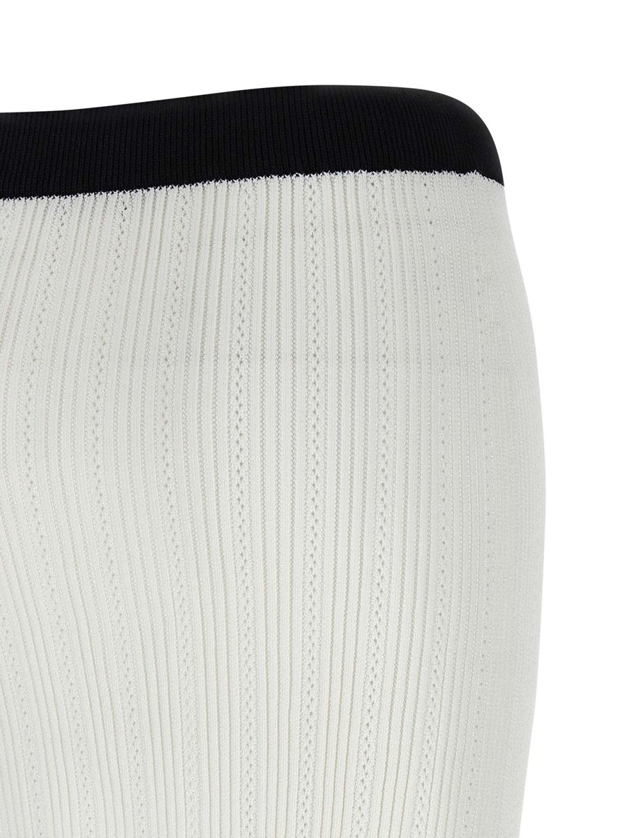 Balmain Tvåfärgad Minikjol