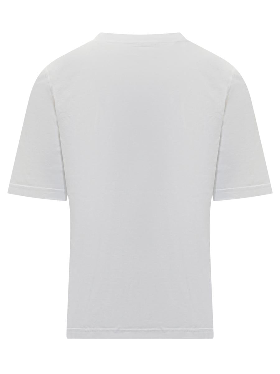 Marni Marni T-shirt med röd logotyp