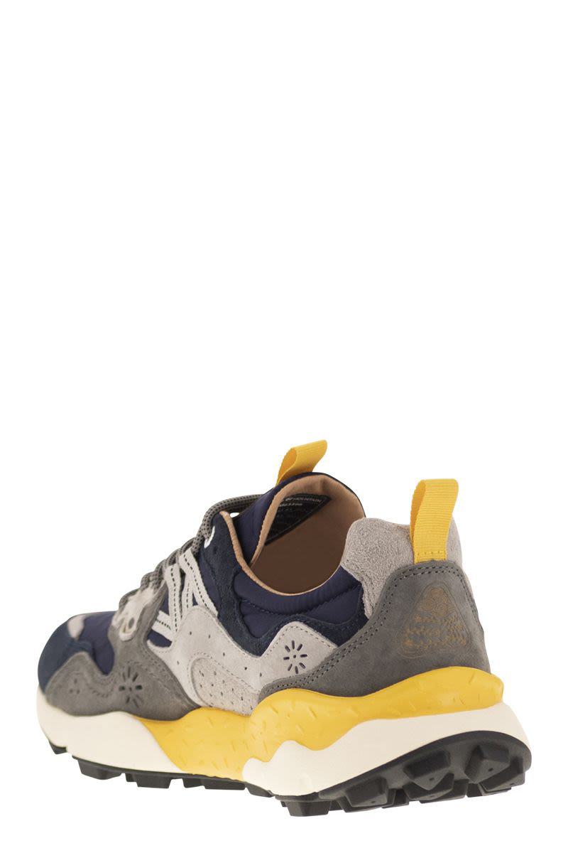 Flower Mountain Yamano 3 - Sneakers i mocka och tekniskt tyg
