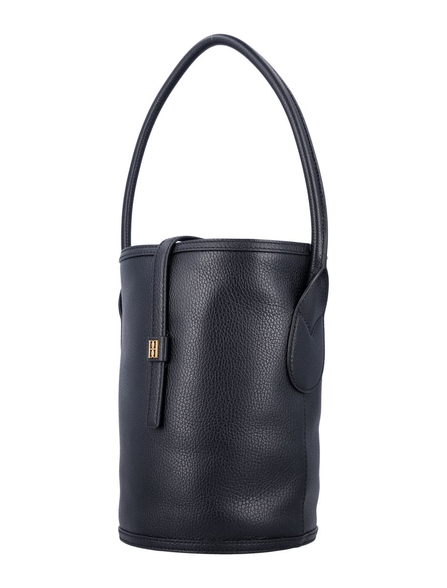By Malene Birger Marylle Liten Kornig Läder Bucket Bag