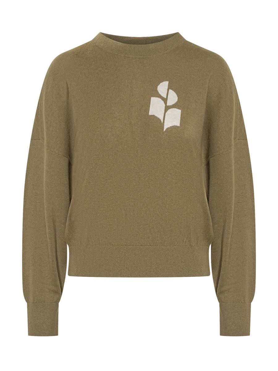 Isabel Marant Étoile Ivory Marant Étoile Logotröja
