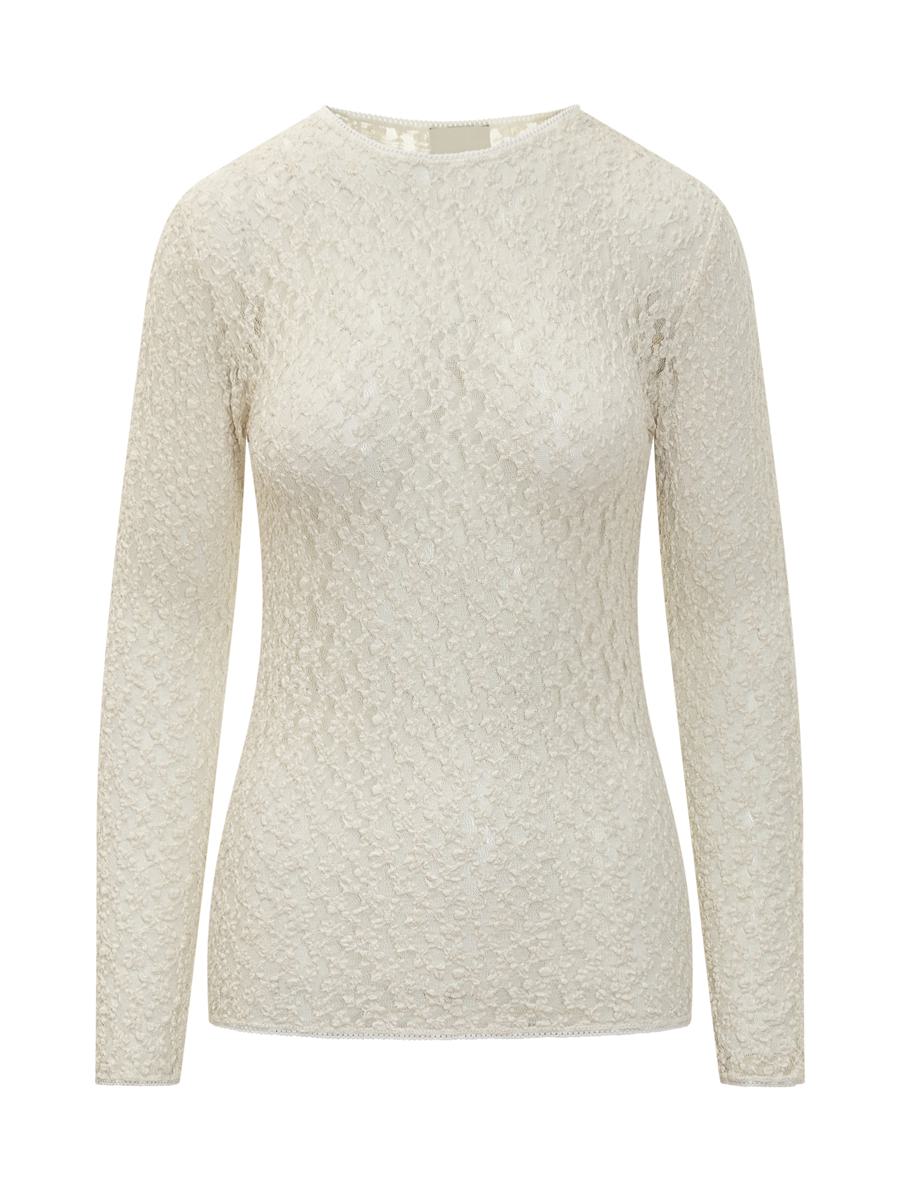 Isabel Marant Isabel Marant Elfenbensvit Stretchig Spetstopp