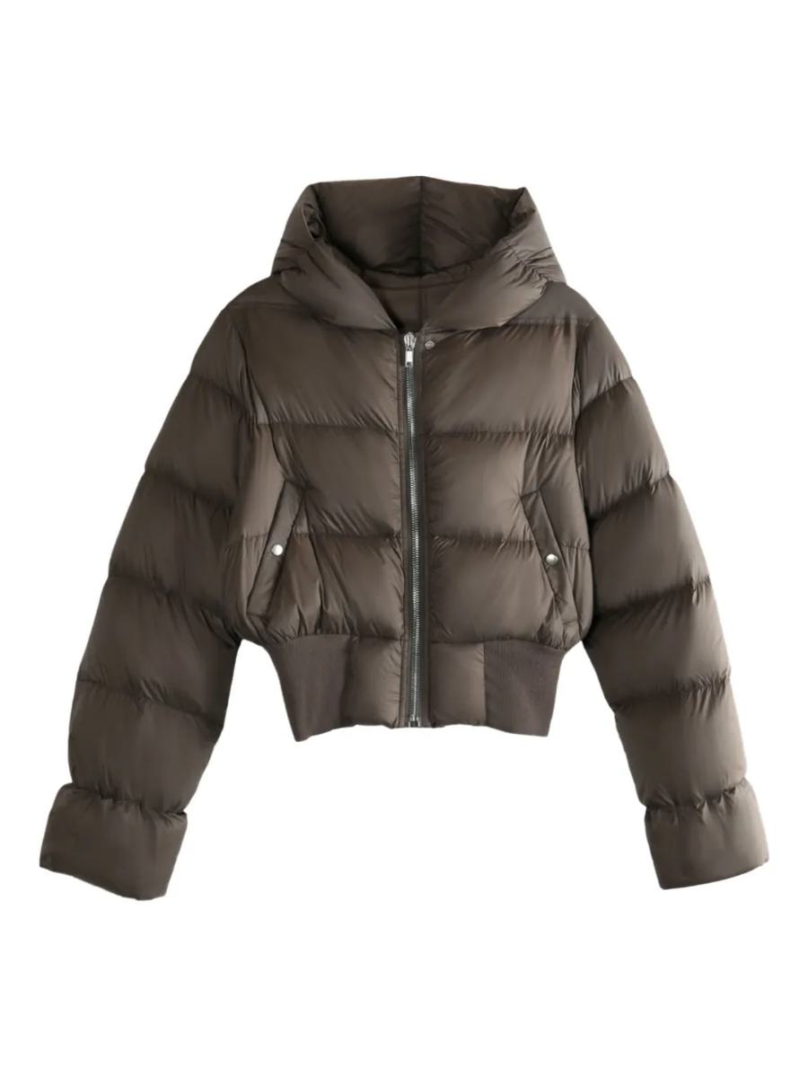 Rick Owens täckjacka med huva