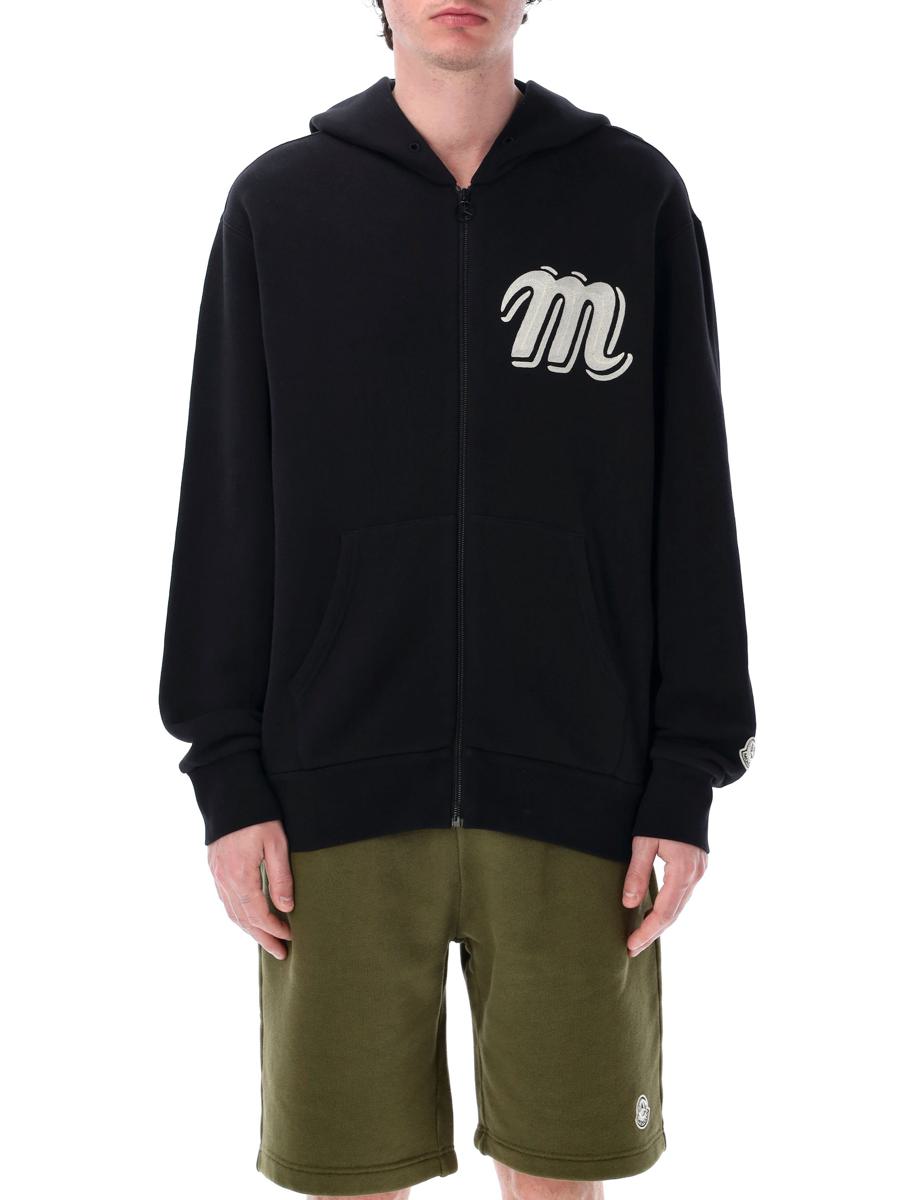 Moncler Genius Zip-Up Bomullshoodie