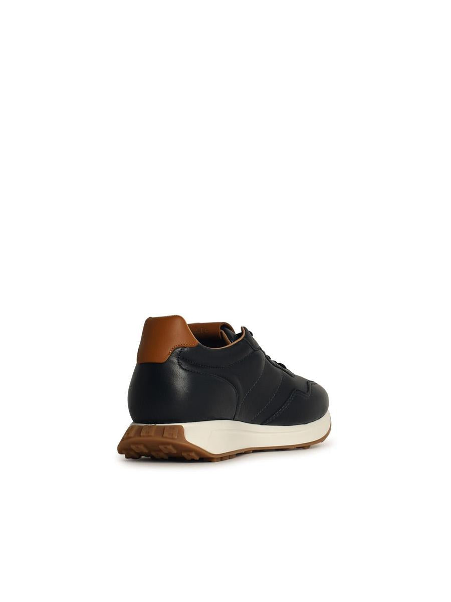 Hogan 'H601' Blå Lädersneakers