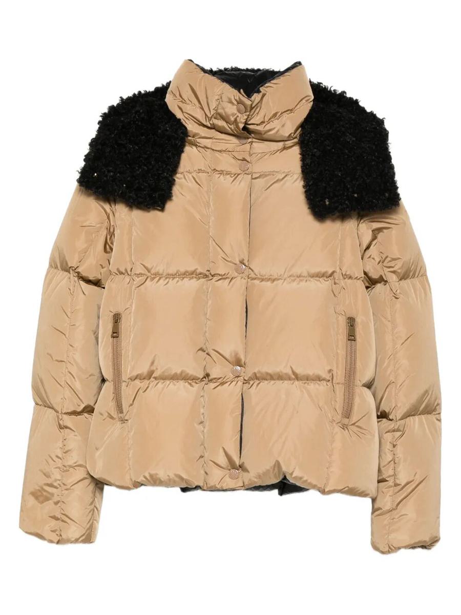 Moncler Castelnou Square-Quilted Hooded Short Down Jacket Kläder