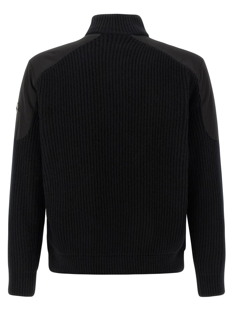 Moose Knuckles 'Magnus Knit Hybrid' Bomberjacka