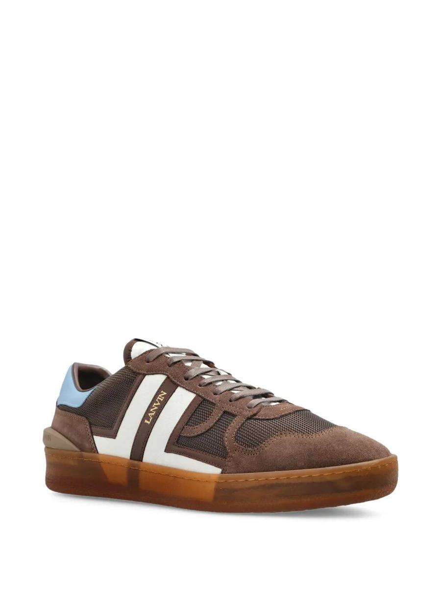 Lanvin "Clay" Sneakers med genomskinlig sula