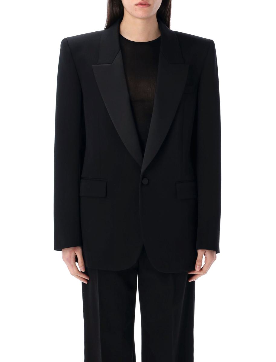 Saint Laurent Grain De Poudre Smokingjacka