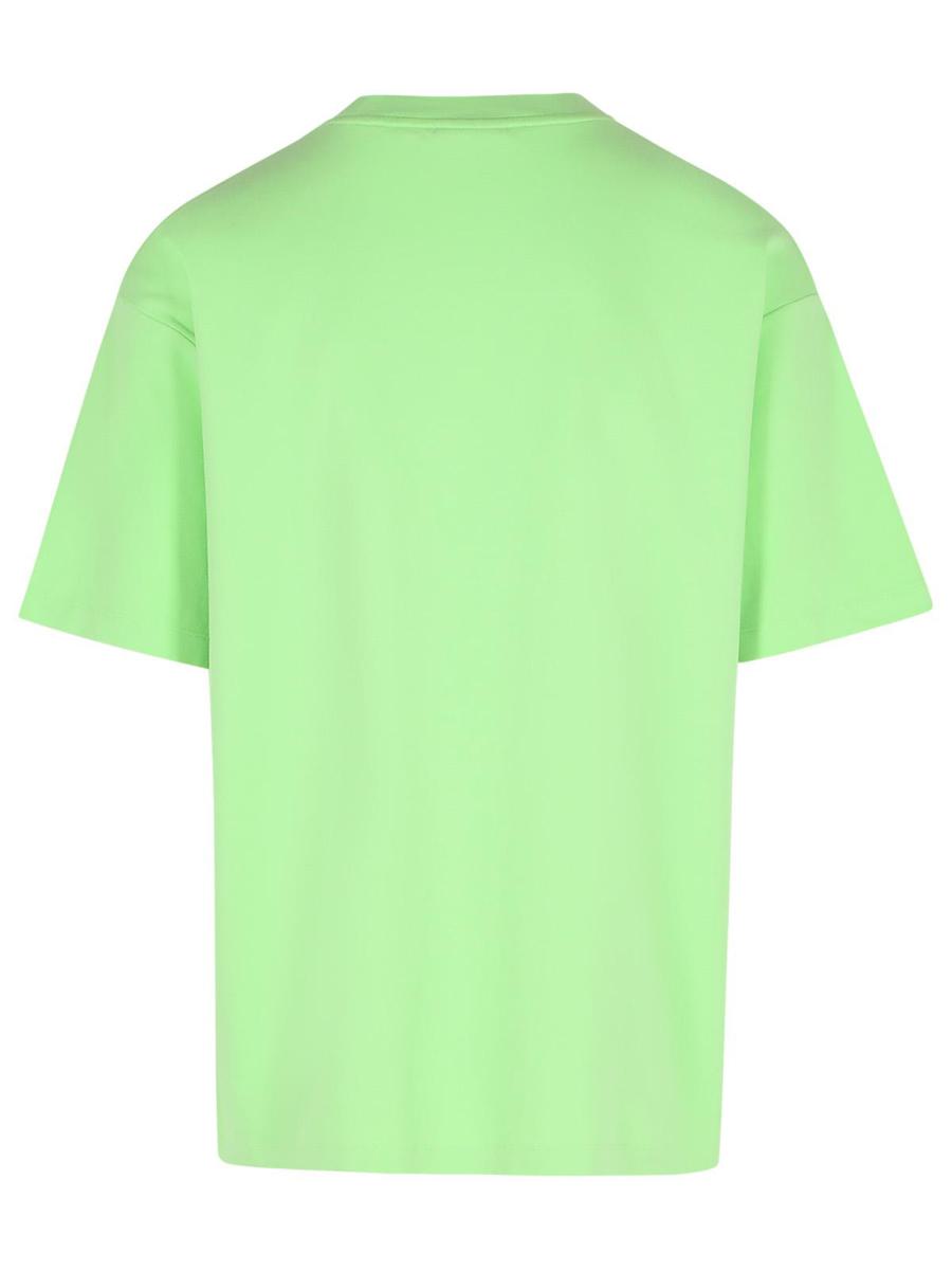 Drôle De Monsieur 'Classique' T-shirt i grön bomull