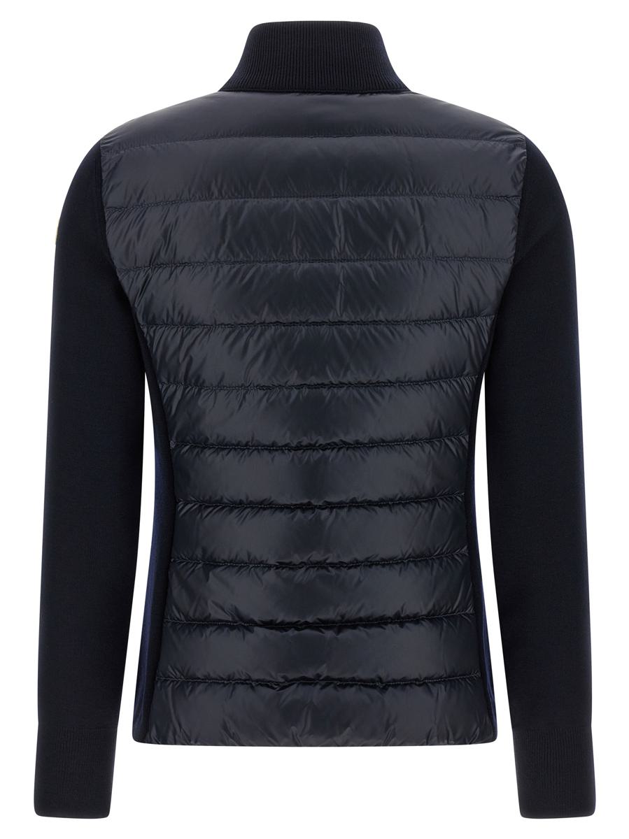 Moncler kofta i två material