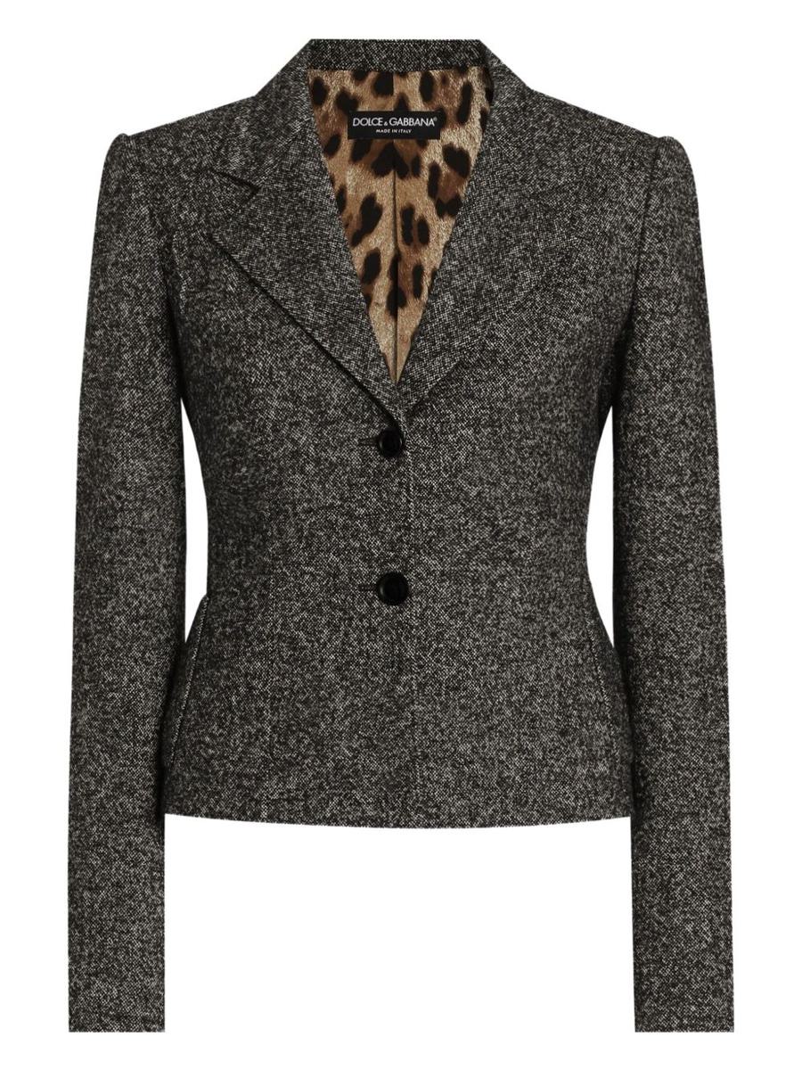 Dolce & Gabbana jacka med melerad effekt