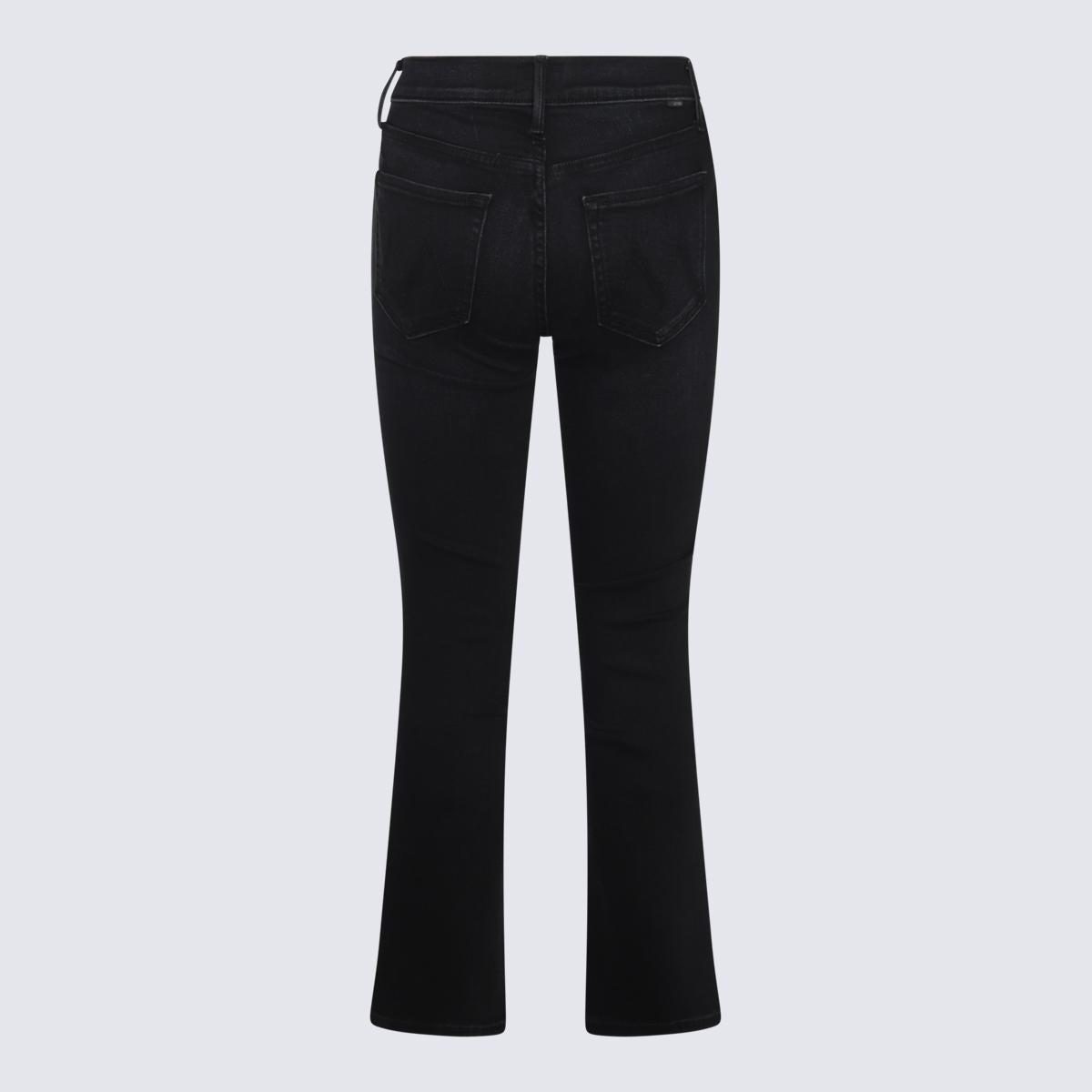 Svarta bomullsjeans från Mother