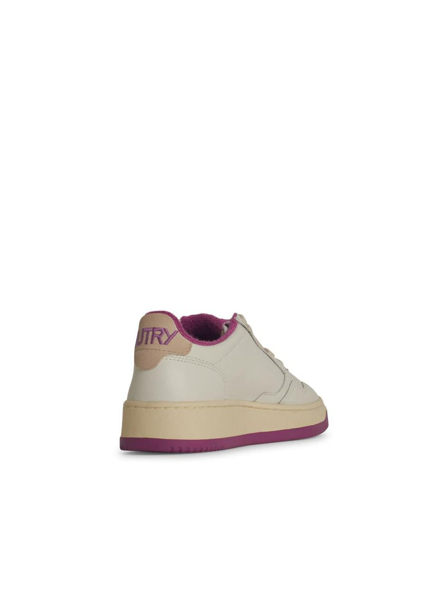 Autry vita lädersneakers