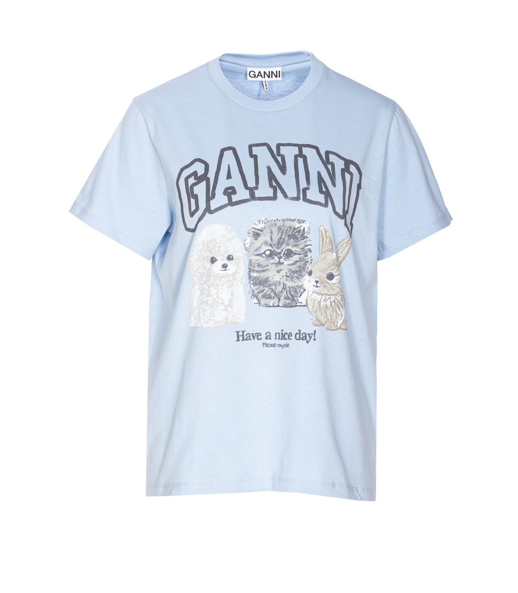 Ganni T-shirts och pikétröjor