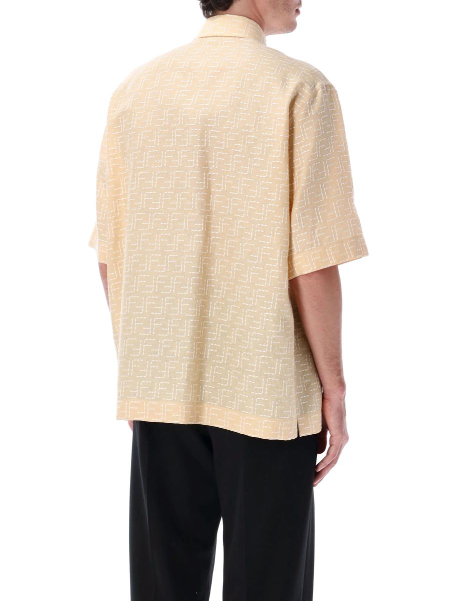 Fendi Ff Jacquardskjorta