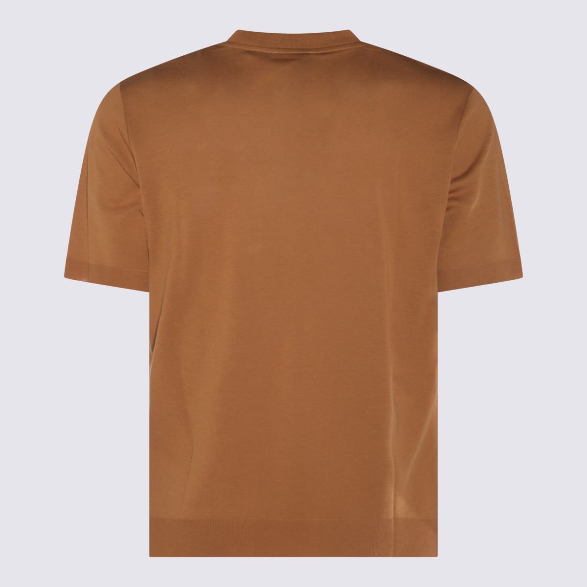 Altea Camel bomulls-T-shirt
