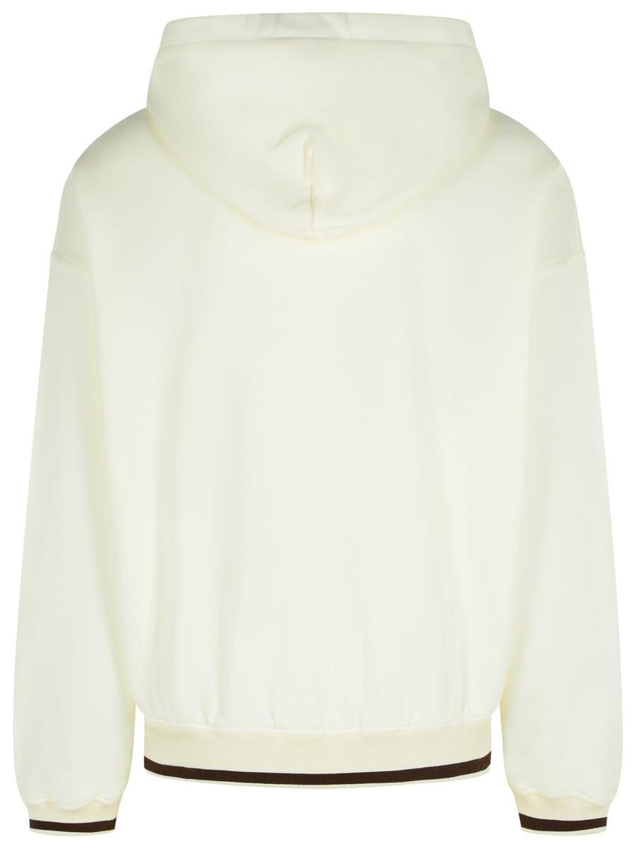 Dolce & Gabbana Elfenbensvit Bomullströja
