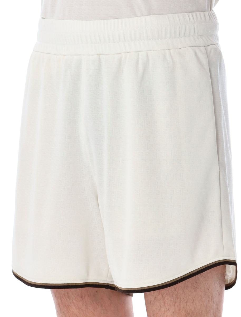 Fendi Jacquard Fotbollsshorts