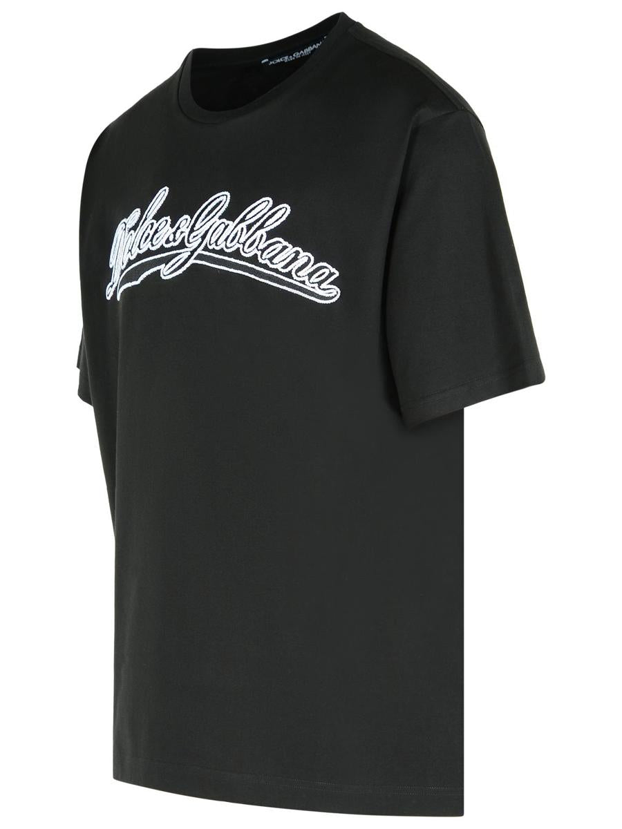 Dolce & Gabbana svart bomulls-T-shirt