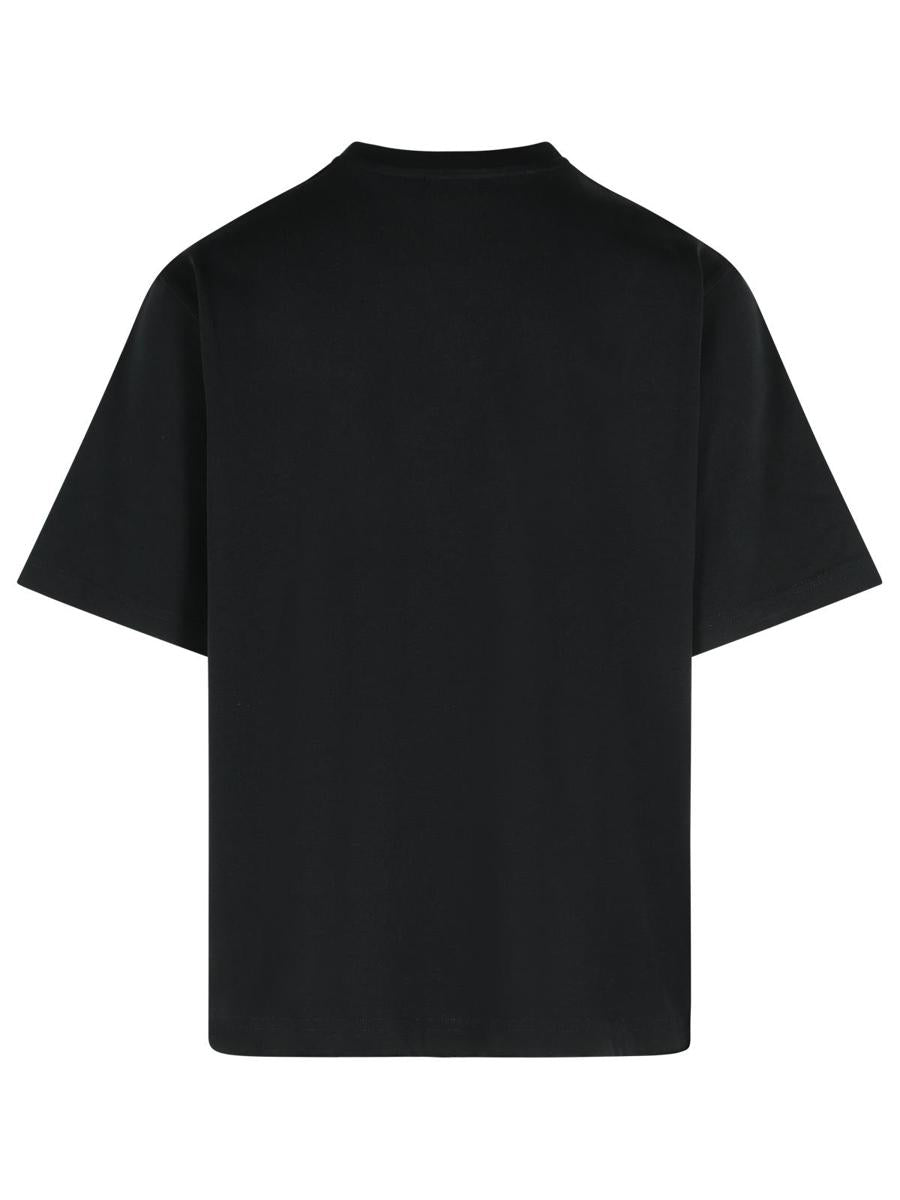 Casablanca svart bomulls-T-shirt