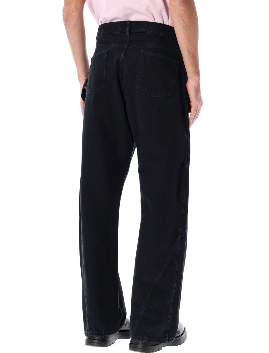 JW Anderson Bomull Twisted Workwear Denimbyxor
