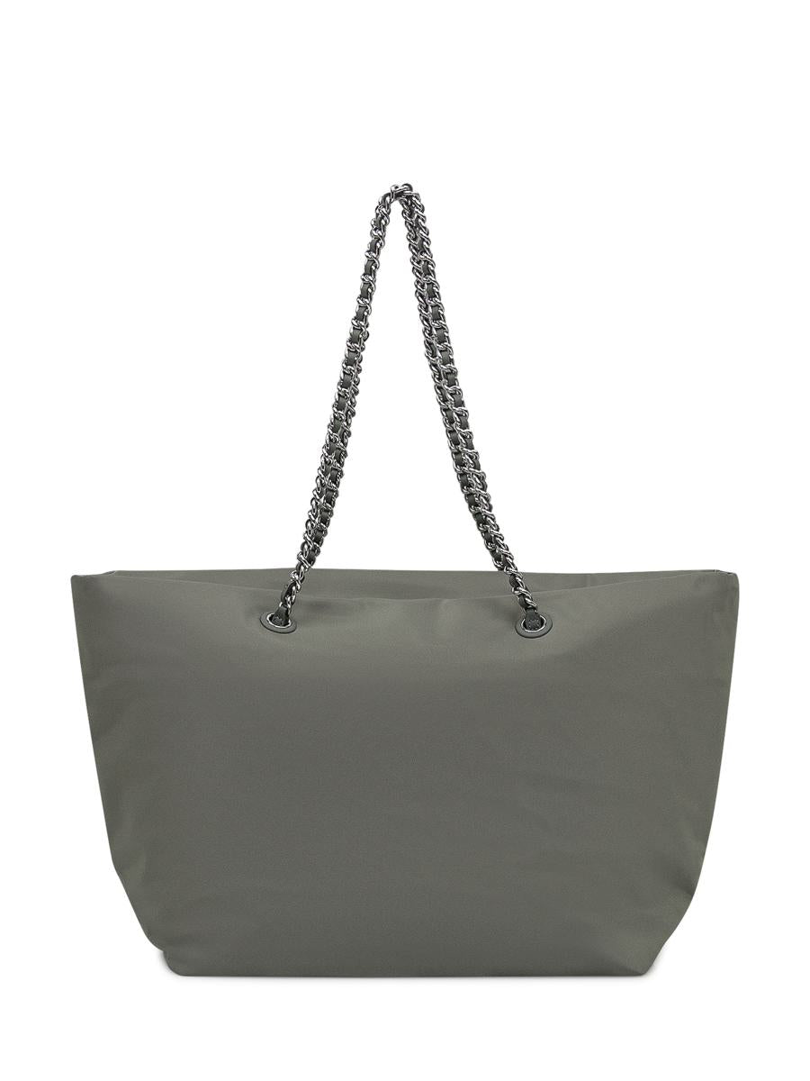 Tory Burch Grå Tory Burch Shopper Med Kedja