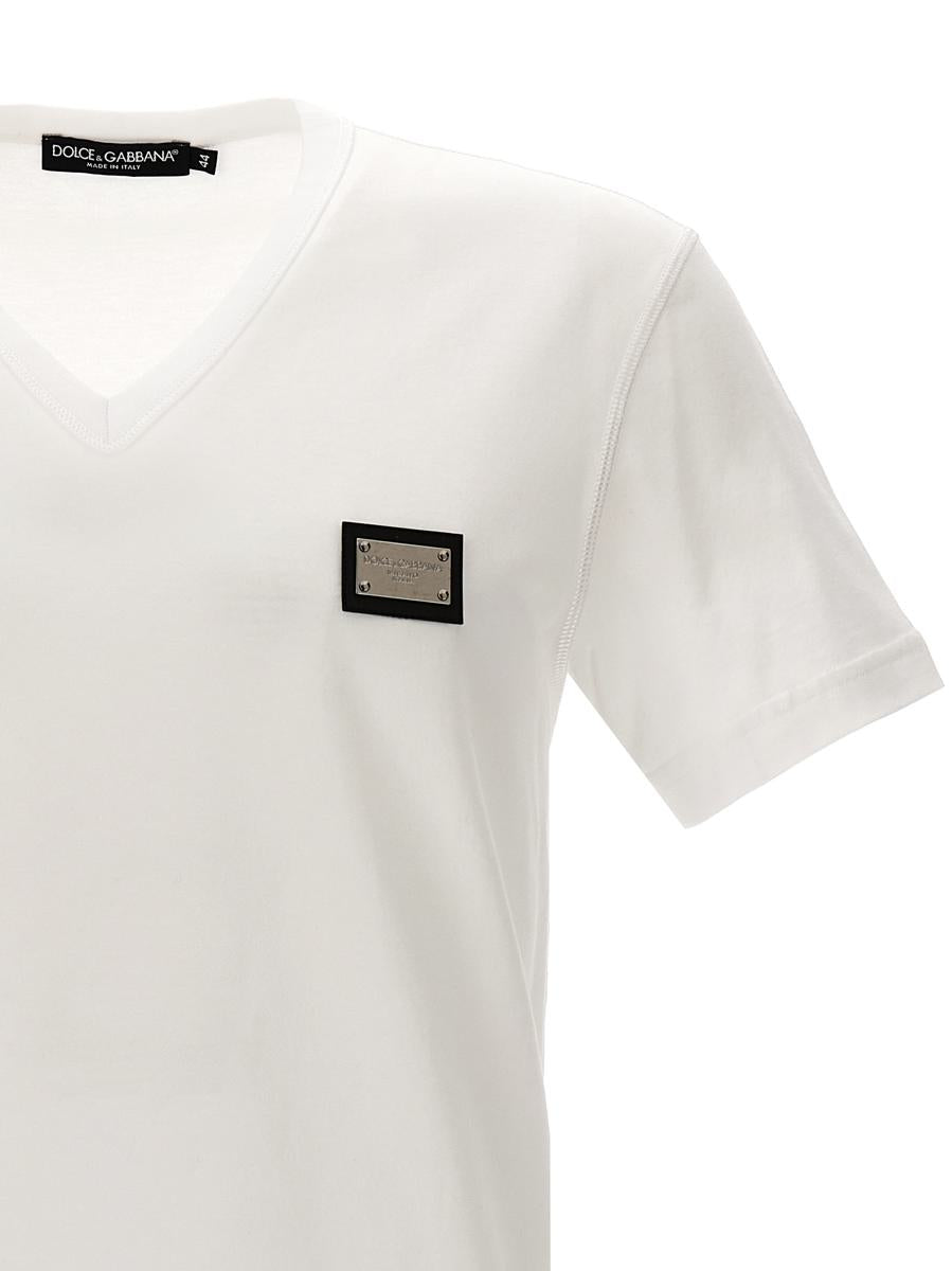 Dolce & Gabbana-t-shirt med logotyp