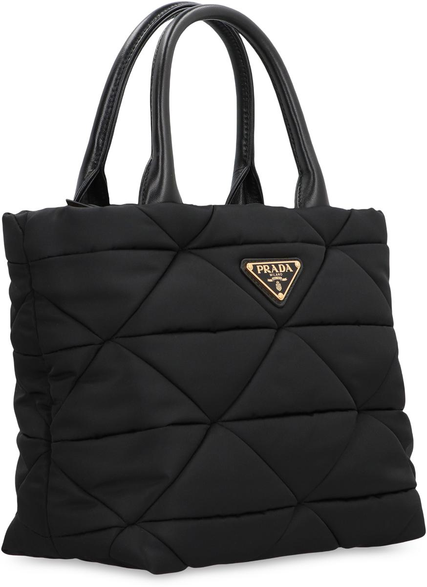 Prada Liten Nylon Tote Bag