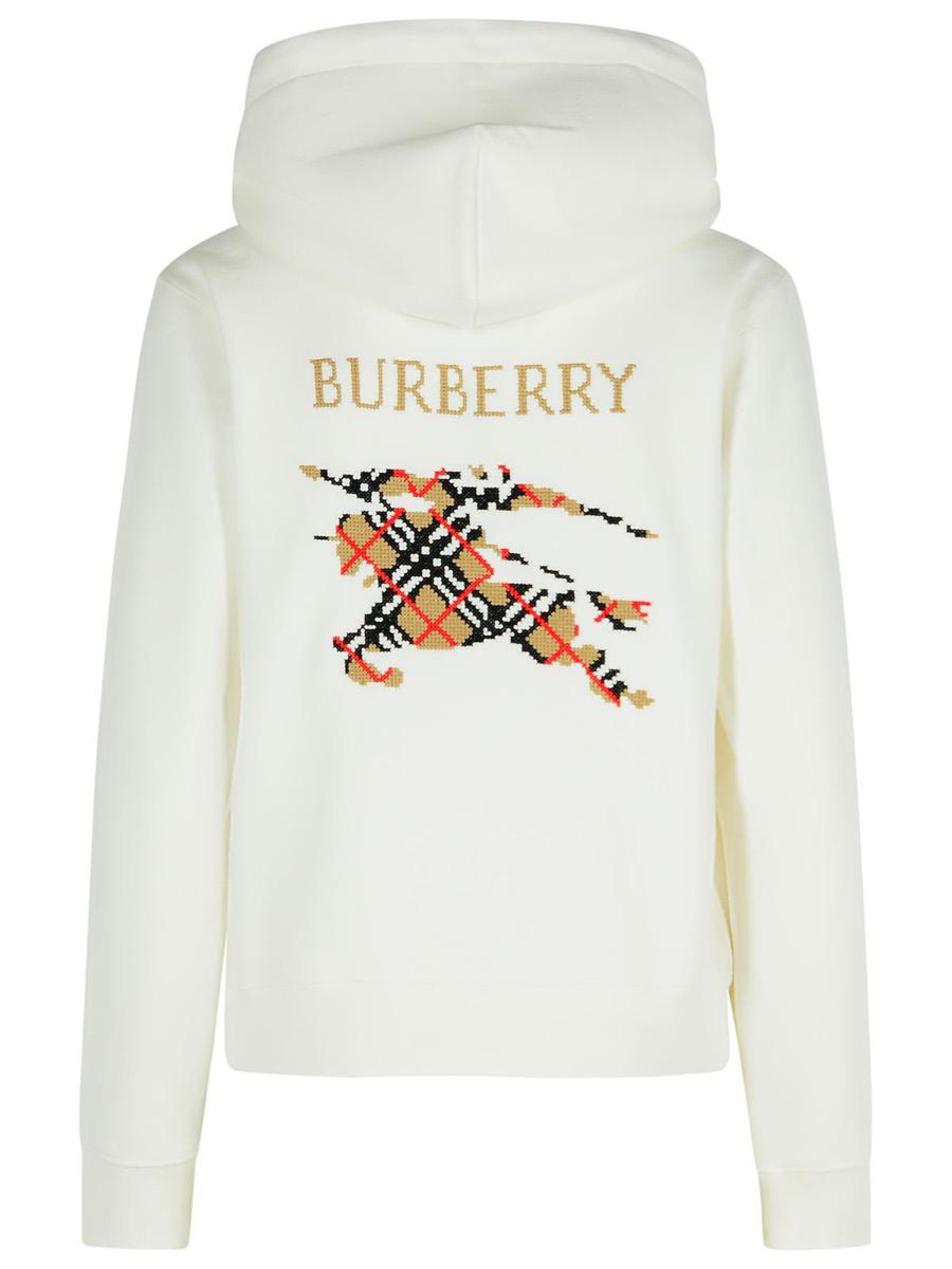 Burberry 'Harriet' Elfenbensvit bomullströja